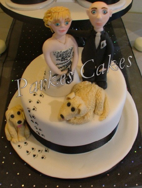 bride and groom topper